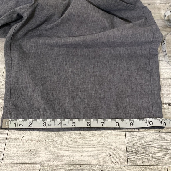 Grand Slam Men’s Heather Gray Performance Shorts Tag Size 32 *Actual Waist 33* - Picture 8 of 8